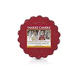 Yankee Candle Tarts Teelichter-Kerzen, Wax, Christmas Magic, 8.4 x 6.1 x 1 cm, 9