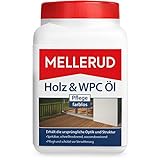 Mellerud Holz & WPC Öl Pflege farblos – Wasserabweisender Schutz vor Verwitterung von Holz, WPC und BPC im Innen- und Außenbereich – 1 x 0,75 l