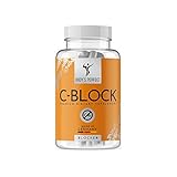 BODY'S PERFECT® C-Block Kapseln für Cheat Days, mit Vitamin B6, Zink, Chrom & Alpha-Amylase, 60 Stück