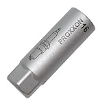PROXXON 23550 Zündkerzen Nuss mit TPR Einlage 16mm Antrieb 10mm(3/8')