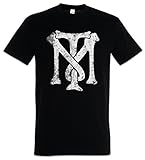 Urban Backwoods Tony Montana Tm Logo Herren T-Shirt Schwarz Größe XL