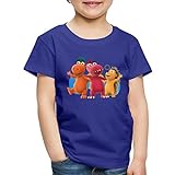 Spreadshirt Der Kleine Drache Kokosnuss Freunde Kinder Premium T-Shirt, 122-128, Königsblau