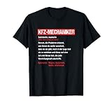 Herren KFZ-Mechaniker Definition Superheld Schrauber Autos Geschenk T-Shirt