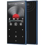64 GB MP3 Player with Bluetooth 5.2, 2.8 Inches Screen HiFi Sound Music Player, Built-in HD Speaker, FM Radio, Dictaphone, Voice Recording, Ideal for Sports, Wired Headphones Included
