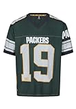 Recovered Green Bay Packers Green NFL Oversized Jersey Trikot Mesh Relaxed Top - XXL