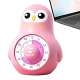 60 Minuten visueller Timer, wiederaufladbarer visueller Countdown-Timer, nicht ablenkendes Zeitmanagement-Tool für Schule, Lernen, Projekte, Küchenaufgab