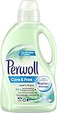 Perwoll Care und Free, Feinwaschmittel, 24 (1 x 24) Waschladungen, mit Mizellenwasser für empfindliche Haut und Allergiker geeignet