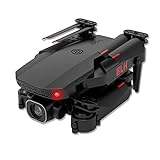 BOCbco Faltbare Drohne mit bürstenlosem Motor, 4K-HD-Luftaufnahmen, Höhenhaltung, Schwerkraftkontrolle, 3D-Flips, Headless-Modus, App-gesteuerte Hubschrauber