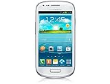 Samsung Galaxy S3 mini GT-I8200 Smartphone (10,2 cm (4 Zoll) Touchscreen, 5 Megapixel Kamera, 8GB Speicher, microSDHC-Kartenslot, Android 4.2) - Weiß [EU-Version]