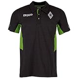 Kappa Herren Borussia Mönchengladbach Poloshirt Polo Shirt, 005 Black, S