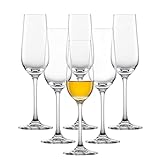 SCHOTT ZWIESEL Sherryglas Bar Special (6er-Set), klassische Schnapsgläser mit Stiel, spülmaschinenfeste Tritan-Kristallgläser, Made in Germany (Art.-Nr. 111224)