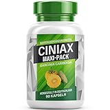Ciniax MAXI PACK - Garcinia Cambogia Kapseln, für Frauen und Männer - 90 Kapseln pro Dose (1 Dose)