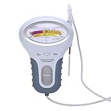 DIXII pH-Tester, Messgerät, Wasserqualitäts-Analysator, PC-102B, CL2 und pH-Tester, Monitor mit Sonde für Schwimmbad, Spa, Wasserqualitätsanalyse, Überwachung