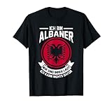 Herren Albaner Laut Albanisch Albanien T-Shirt