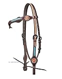 Horseman´s Tack Westerntrense m. türkisen B