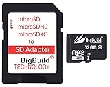 BigBuild Technology 32GB Ultra schnelle 80MB/s Klasse 10 MicroSD Speicherkarte für Samsung Galaxy Grand Prime SM-G531F Mobile, SD Adapter ist im Lieferumfang enthalten