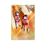 Anime 2.43 Seiin High School Boys Volleyball Team Poster und Wandkunstdruck, moderne Familie, Schlafzimmer Dekoration, Poster, 20 x 30 cm
