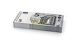 Cashbricks 100 x €5 Euro Spielgeld Scheine - verkleinert - 75% Größe