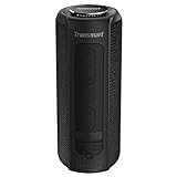 Tronsmart T6 Plus 40W Wireless Outdoor Bluetooth Lautsprecher 5.0 mit Tri-Bass-Effekten, 6600mAh Powerbank, wasserdichtes IPX6, 15-Stunden Spielzeit, Sprachassistent und Mikrofon