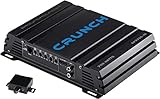 Crunch GPX750.1D 1-Kanal Digital Endstufe 750W Lautstärke-/Bass-/Höhen-Regelung Passend für (Auto