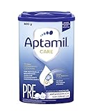 Aptamil Care PRE – Anfangsmilch von Geburt an, Mit DHA, Nur Laktose, Ohne Palmöl, Babynahrung, Milchpulver, 1x 800 g