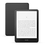 Amazon Kindle Paperwhite (16 GB) – Unser schnellster Kindle, mit neuem 7-Zoll-Display und wochenlanger Akkulaufzeit – mit Werbung – schw