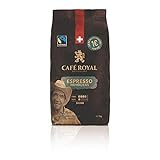 Café Royal Honduras Espresso Bohnenkaffee 1kg - Fairtrade - Intensität 4/5 - 100% Arabica aus Honduras