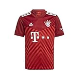 Adidas Herren Home 21/22 FC Bayern MÜNCHEN T-Shirt, FCB True Rot, M