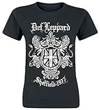 Def Leppard Sheffield 1977 T-Shirt schwarz XL