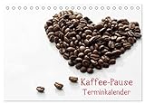 Kaffee-Pause Terminkalender (Tischkalender 2024 DIN A5 quer), CALVENDO Monatskalender