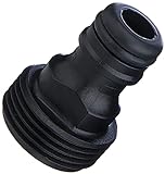 Gardena Geräteadapter: Steckanschluss an das Original Gardena System für Bewässerungsgeräte mit Innengewinde, passend für 26,5 mm (G 3/4)-Gewinde, verpackt (2921-20)