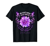 Pankreatitis-Bewusstseinsblume We Don't Know How Strong We T-Shirt