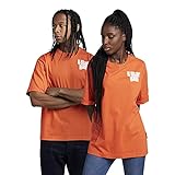 G-STAR RAW Unisex-Adult Radio Chest Boxy T-Shirt, Orange (Acid orange C336-B214), L