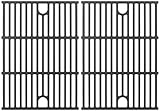 WELL GRILL Universal Gusseisen Grillrost Set für tepro 3 & 4 Brenner Gasgrill, Gussroste Grill Zubehör für tepro Mayfield/Keansburg/Hampton Gasgrill und Holzkohlegrill, 29,1 x 40,8