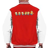 Despicable Me Minions Celebration Line Men's Varsity Jacket