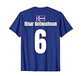 Isländische Namen Fußball Island Sauf Trikot Mallorca T-Shirt