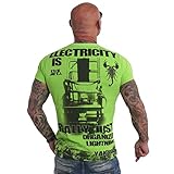 Yakuza Herren Electricity T-Shirt, Summer Green, M