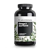 Omega 3 (365 Kapseln) - 1000mg Fischöl pro Kapsel mit EPA und DHA (in Triglycerid-Form) - Laborgeprüft, aufwendig aufgereinigt und aus nachhaltigem Fischfang