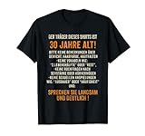 Geschenk zum 30. Geburtstag: Traeger 30 lustiges T-Shirt