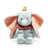 Steiff Kuscheltier Dumbo aus Winnie Puh, Süßes Stofftier, Jungen, Mädchen & Babys ab 0 Monaten, Soft Cuddly Friends Disney Orig, Elefant 30 cm, 024559, Hellb