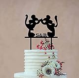 LEON - FOLIEN® Cake Topper Kuchendekoration Tortenstecker personalisiert mit Name Wunschtext Tortenaufleger aus Holz Tortenfigur (Mäuschen)