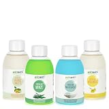 winwin clean Systemische Reinigung - 4 x FRESH AIR 250ML I Wellness I Minze I Meeresbrise I Orange-L