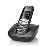 Gigaset CX610 ISDN Dect-Schnurlostelefon, Babyphonefunktion, schwarz