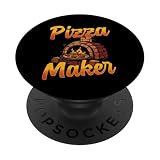 Food Lover Pizzamaker Bäcker PopSockets Klebender PopGrip