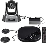 Tenveo Video Conference System, with 3X Optical Zoom Conference Camera and USB Microphone and Exapansion Mic(TEVO-VA2000E)