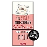 STEINBECK Anti-Stress Geschenk-Schokolade 100g Tafel Ein süßer Anti-Stress Schutzengel für Dich