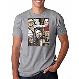 GTA Big Lebowski Jeff Bridges The Dude T Shirt Men Great Camiseta 100% Cotton Big Size T Shirt