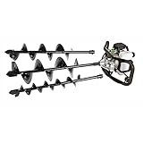 Draper 68294 Petrol Earth Auger Kit Augers, Grün/Schwarz, einheitsgröße