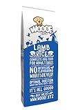 WOOOF Lamm & Reis 18kg kaltgepresstes, getreidefreies und hypoallergenes Hundefutter | Trockenfutter, leicht verdaulich, ohne Weizengluten