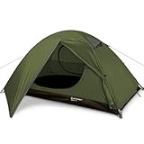 Bessport Zelt 1 Personen Ultraleichte Camping Zelte, 3-4 Saison Wasserdicht & Winddicht Kuppelzelt, Kleine Packungsgröße, Geeignet für Erwachsene, Wandern, Camping, O